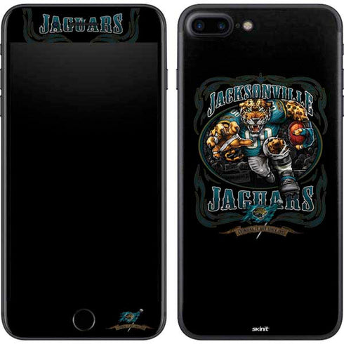 Liquid Blue NFL Jacksonville Jaguars Running Back iPhone 8 Plus Skin
