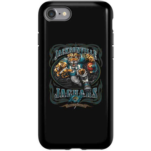 Liquid Blue NFL Jacksonville Jaguars Running Back iPhone SE (2nd & 3rd Gen) Pro Case