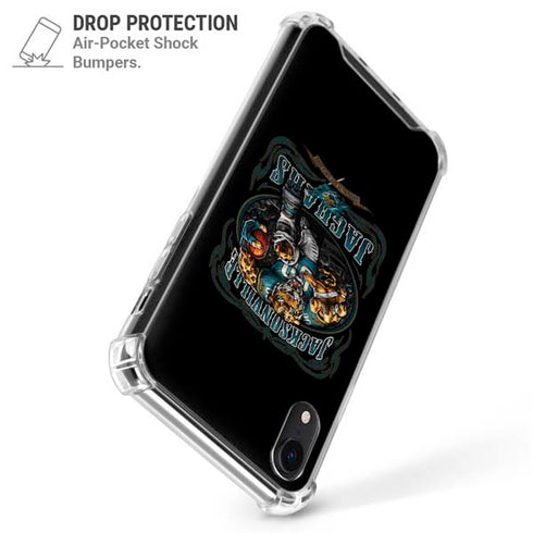 Liquid Blue NFL Jacksonville Jaguars Running Back iPhone XR Clear Case