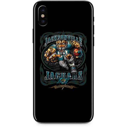 Liquid Blue NFL Jacksonville Jaguars Running Back iPhone XS Max Skin