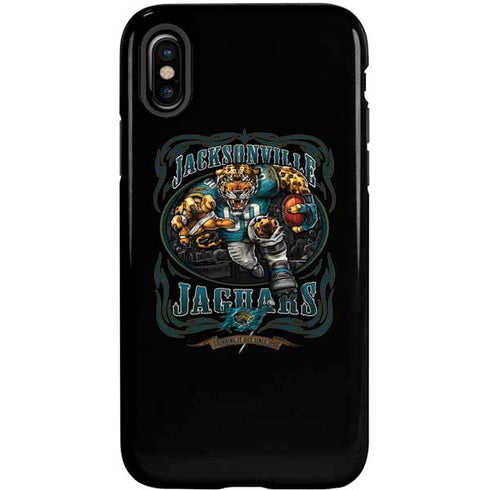 Liquid Blue NFL Jacksonville Jaguars Running Back iPhone XS Pro Case