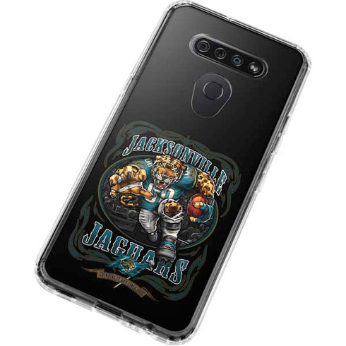 Liquid Blue NFL Jacksonville Jaguars Running Back LG K51/Q51 Clear Case