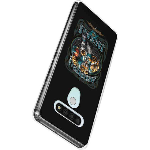 Liquid Blue NFL Jacksonville Jaguars Running Back LG Stylo 6 Clear Case