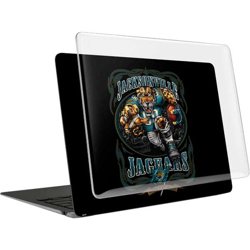 Liquid Blue NFL Jacksonville Jaguars Running Back MacBook Air 15in (2023-2025) Case plus Skin