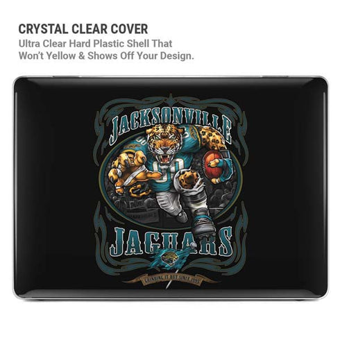 Liquid Blue NFL Jacksonville Jaguars Running Back MacBook Air 15in (2023-2025) Case plus Skin