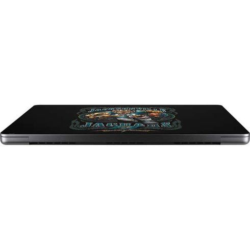 Liquid Blue NFL Jacksonville Jaguars Running Back MacBook Pro 14in (2021-24) Skin