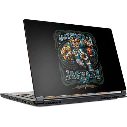 Liquid Blue NFL Jacksonville Jaguars Running Back MSI GS65 Stealth Laptop Skin