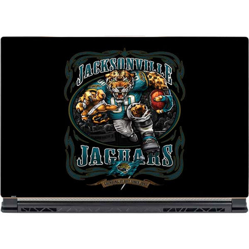 Liquid Blue NFL Jacksonville Jaguars Running Back MSI GS65 Stealth Laptop Skin