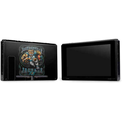 Liquid Blue NFL Jacksonville Jaguars Running Back Nintendo Switch Bundle Skin