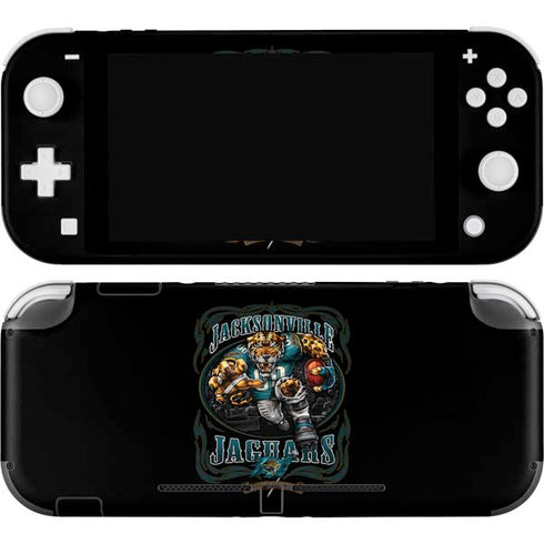 Liquid Blue NFL Jacksonville Jaguars Running Back Nintendo Switch Lite Skin