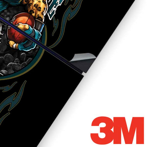 Liquid Blue NFL Jacksonville Jaguars Running Back PS4 Console and Controller Bundle Skin