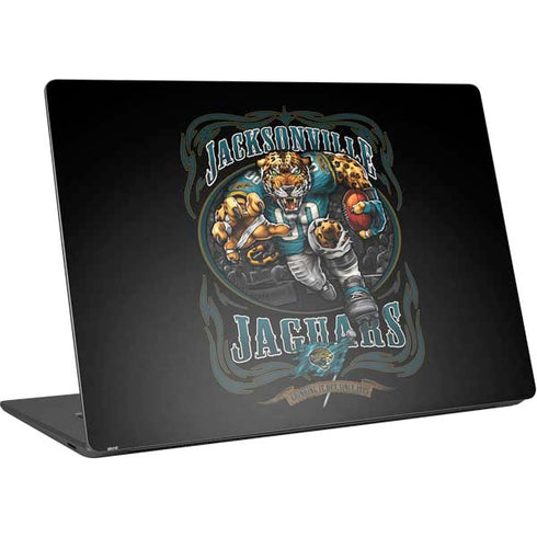 Liquid Blue NFL Jacksonville Jaguars Running Back Surface Laptop 4 15in Skin