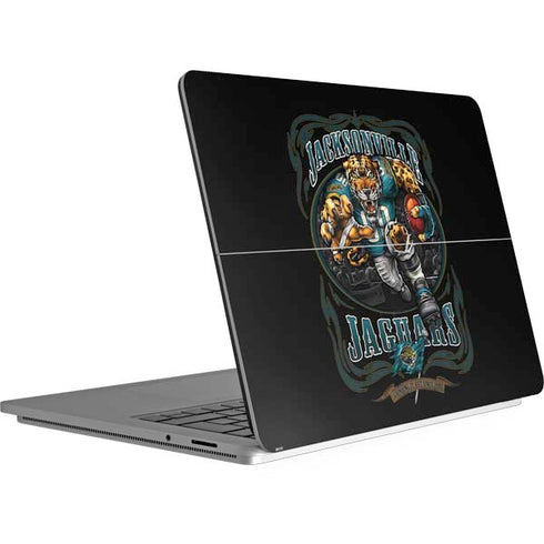 Liquid Blue NFL Jacksonville Jaguars Running Back Surface Laptop Studio Skin