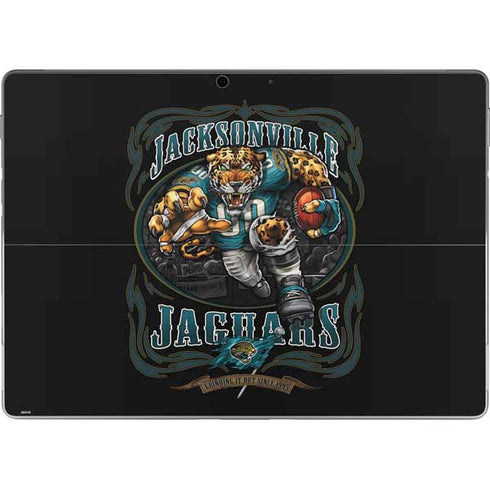 Liquid Blue NFL Jacksonville Jaguars Running Back Surface Pro 8 Skin