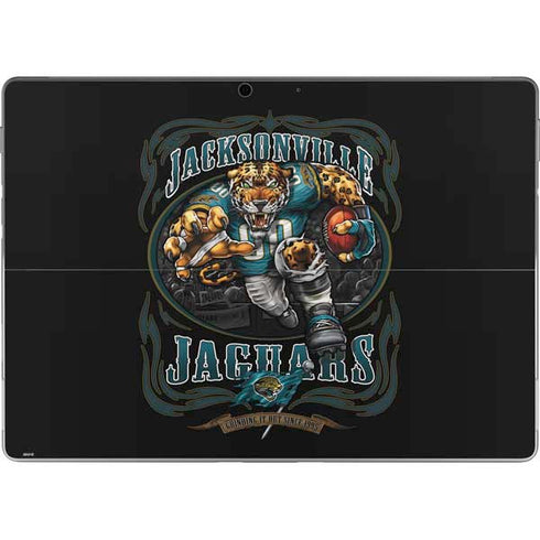 Liquid Blue NFL Jacksonville Jaguars Running Back Surface Pro 9 Skin