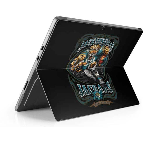 Liquid Blue NFL Jacksonville Jaguars Running Back Surface Pro 9 Skin