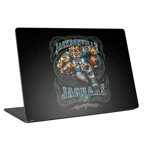 Liquid Blue NFL Jacksonville Jaguars Running Back Universal Laptop 13in (10.6 x 7.6in) Skin