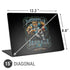 Liquid Blue NFL Jacksonville Jaguars Running Back Universal Laptop 15in (12.2 x 8.8in) Skin