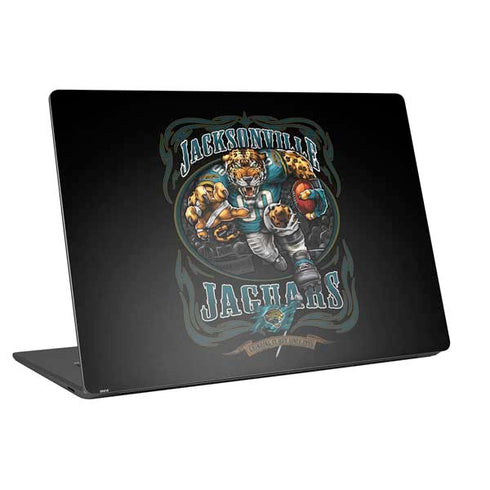 Liquid Blue NFL Jacksonville Jaguars Running Back Universal Laptop 15in (12.2 x 8.8in) Skin