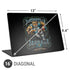 Liquid Blue NFL Jacksonville Jaguars Running Back Universal Laptop 16in (13 x 9.4in) Skin