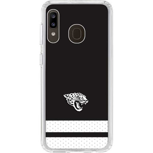 NFL Jacksonville Jaguars Shutout Galaxy A20 Clear Case