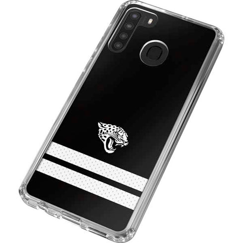 NFL Jacksonville Jaguars Shutout Galaxy A21 Clear Case