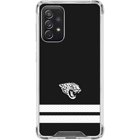 NFL Jacksonville Jaguars Shutout Galaxy A72 5G Clear Case