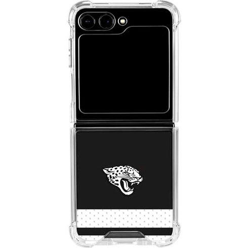 NFL Jacksonville Jaguars Shutout Galaxy Z Flip5 5G Clear Case