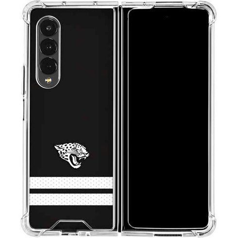 NFL Jacksonville Jaguars Shutout Galaxy Z Fold4 5G Clear Case