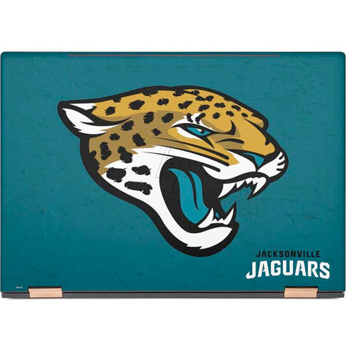 NFL Jacksonville Jaguars Teal Distressed HP Spectre Skin
