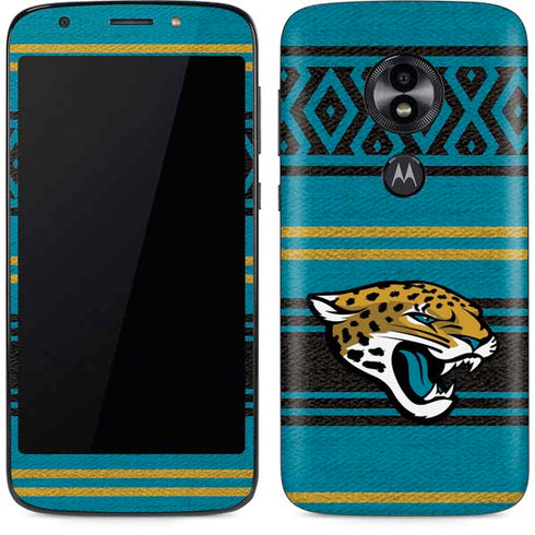 NFL Jacksonville Jaguars Trailblazer Moto E5 Play Skin
