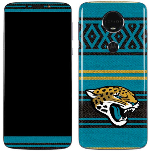 NFL Jacksonville Jaguars Trailblazer Moto E5 Plus Skin