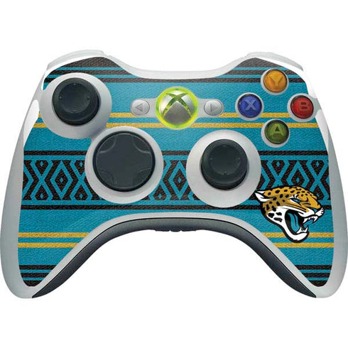 NFL Jacksonville Jaguars Trailblazer Xbox 360 Wireless Controller Skin