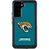 NFL Jacksonville Jaguars Teal Distressed Galaxy S23 Plus Waterproof Case