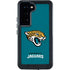 NFL Jacksonville Jaguars Teal Distressed Galaxy S23 Waterproof Case