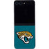 NFL Jacksonville Jaguars Teal Distressed Galaxy Z Flip5 5G Skin