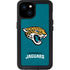 NFL Jacksonville Jaguars Teal Distressed iPhone 15 Plus Waterproof Case