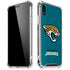 NFL Jacksonville Jaguars Teal Distressed iPhone XR Clear Case