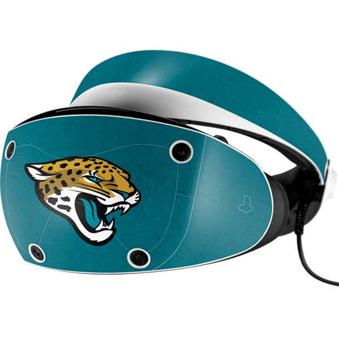 NFL Jacksonville Jaguars Teal Distressed PlayStation VR2 Skin