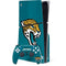 NFL Jacksonville Jaguars Teal Distressed PS5 Slim Disk Bundle Skin