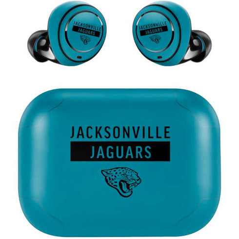 NFL Jacksonville Jaguars Teal Performance Series Amazon Echo Buds Skin