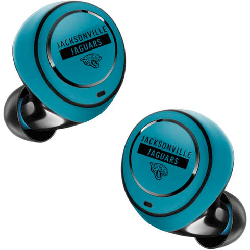 NFL Jacksonville Jaguars Teal Performance Series Amazon Echo Buds Skin