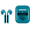NFL Jacksonville Jaguars Teal Performance Series Apple AirPods 2 Skin