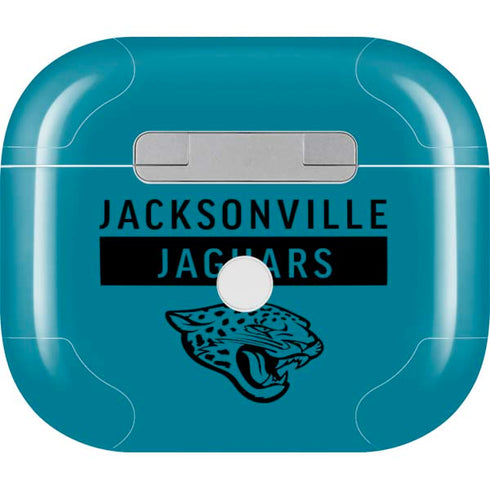 NFL Jacksonville Jaguars Teal Performance Series Apple AirPods (3rd Gen 2021) Skin