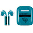 NFL Jacksonville Jaguars Teal Performance Series Apple AirPods Skin
