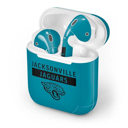 NFL Jacksonville Jaguars Teal Performance Series Apple AirPods Skin