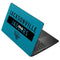 NFL Jacksonville Jaguars Teal Performance Series Asus X502CA 15.6 Skin