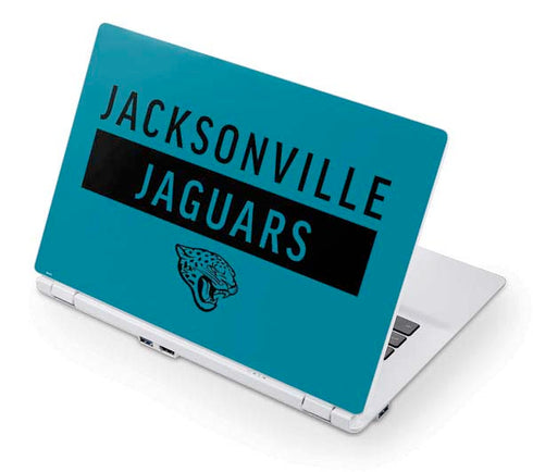 NFL Jacksonville Jaguars Teal Performance Series Acer Chromebook Skin
