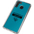 NFL Jacksonville Jaguars Teal Performance Series Galaxy A21 Clear Case