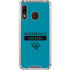 NFL Jacksonville Jaguars Teal Performance Series Galaxy A30 Clear Case